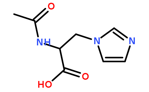 2-乙酰氨基-3-(1-咪唑基)丙酸