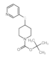 tert-butyl 4-pyridin-3-ylsulfanylpiperidine-1-carboxylate