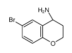 (4S)-6-溴-3,4-二氢-2H-1-苯并吡喃-4-胺