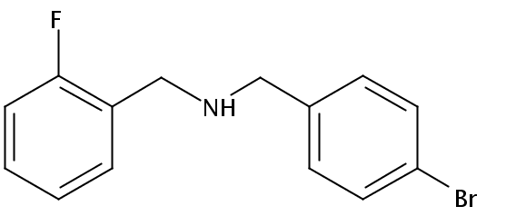 N-(4-溴芐基)-2-氟芐基胺