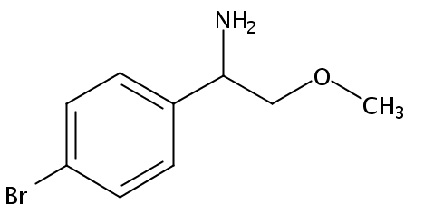 1-(4-bromophenyl)-2-methoxyethanamine