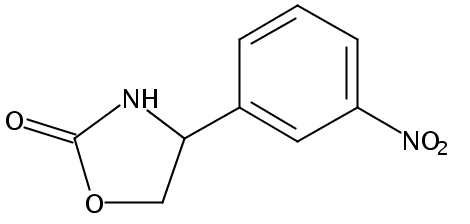 • 2-Oxazolidinone, 4-(3-nitrophenyl)-