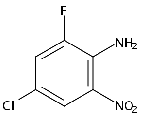 2-氟-4-氯-6-硝基苯胺