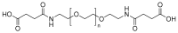 α,&Omega-双{2-[(3-羧基-1-氧丙基)氨]乙基}聚乙烯乙二醇