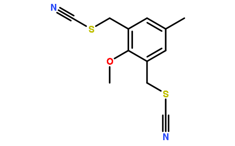 2,6-双(硫代氰酰基甲基)-4-甲基苯甲醚