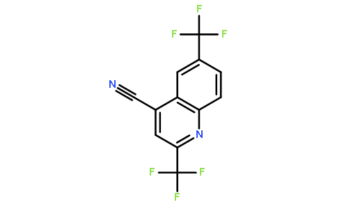2,6-双(三氟甲基)-4-氰基喹啉