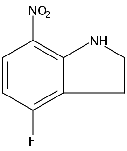 4-氟-7-硝基-2,3-二氢-1H-吲哚