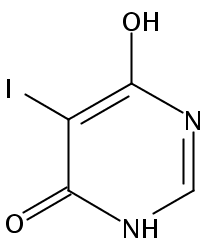 6-Hydroxy-5-iodopyrimidin-4(3H)-one