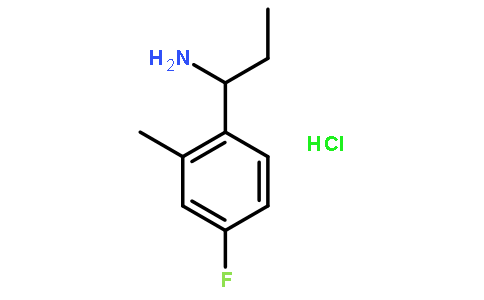 (1R)-1-(4-氟-2-甲基苯基)丙胺盐酸盐