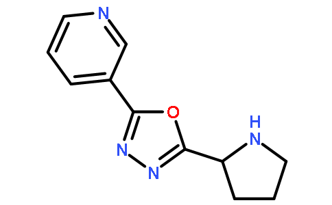 3-(5-吡咯烷-2-基-[1,3,4]噁二唑-2-基)-吡啶