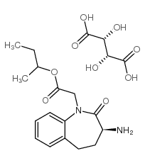 (3S)-3-氨基-2,3,4,5-四氢-2-氧代-1H-1-苯并氮杂卓-1-乙酸叔丁酯L-(+酒石酸盐(1:1)