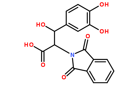(2S,3R)-3-(3,4-Dihydroxyphenyl)-3-hydroxy-2-(1,3-dihydro-1,3-dioxo-2H-isoindol-2-yl)propionic acid