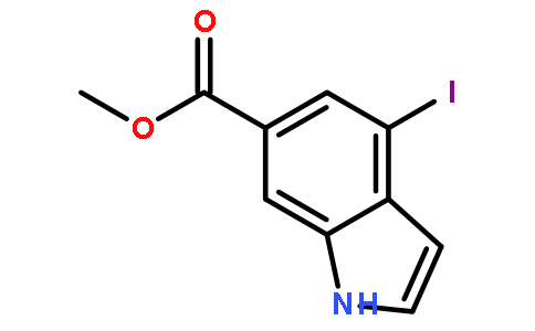4-碘-6-吲哚羥酸甲酯