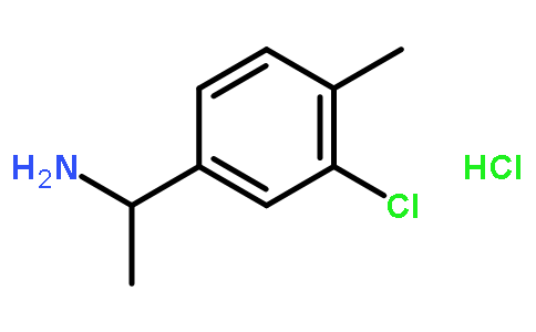 (1R)-1-(3-氯-4-甲基苯基)乙胺盐酸盐