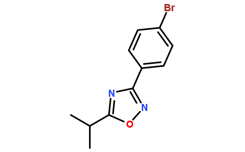 3-(4-溴苯基)-5-异丙基-1,2,4-噁二唑