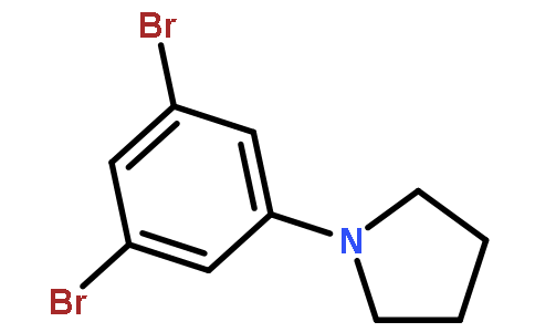 1-(3,5-二溴苯基)吡咯烷