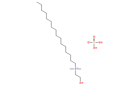 N,N-二甲基-N-(2-羟基乙基)十六烷基季铵磷酸盐