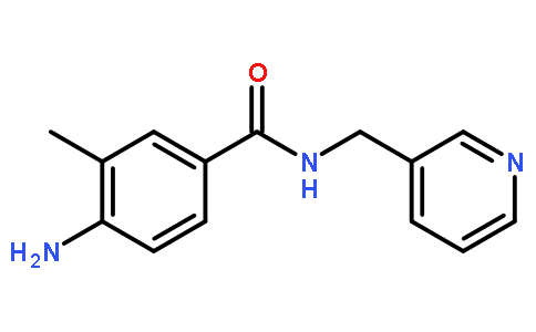 4-氨基-3-甲基-n-(3-吡啶甲基)苯甲酰胺