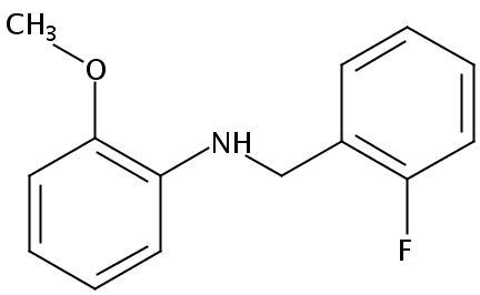 N-(2-氟苄基)-2-甲氧基苯胺