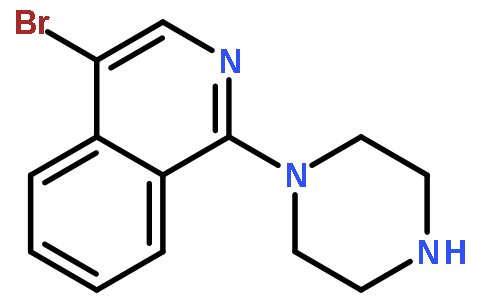 4-溴-1-(哌嗪-1-基)异喹啉