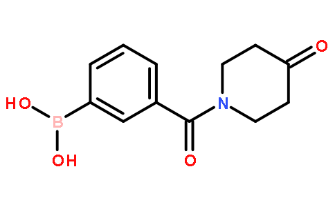 3-(4-哌啶酮-1-羰基)苯基硼酸