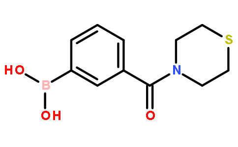 3-(硫代吗啉-4-羰基)苯基硼酸