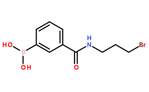 N-(3-溴丙基)-3-硼苯甲酰胺