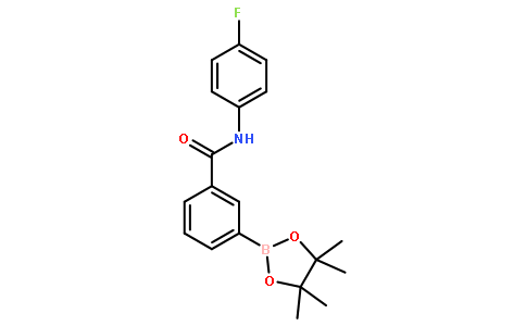3-(4-氟苯基氨甲酰基)苯硼酸频哪酯