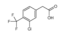 [3-Chloro-4-(trifluoromethyl)phenyl]acetic acid