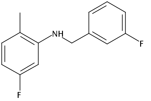 5-氟-N-(3-氟苄基)-2-甲基苯胺