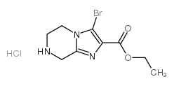 3-溴-5,6,7,8-四氢咪唑并[1,2-a]吡嗪-2-羧酸乙酯盐酸盐