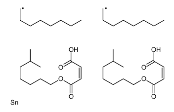 4-O-[[(E)-4-(6-methylheptoxy)-4-oxobut-2-enoyl]oxy-dioctylstannyl] 1-O-(6-methylheptyl) (E)-but-2-enedioate
