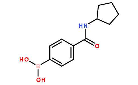 4-(环戊基甲酰氨)苯基硼酸