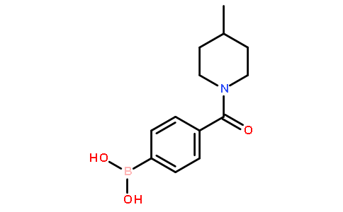 4-(4-甲基-1-哌啶基羰基)苯硼酸