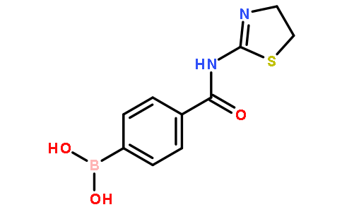 4-(2-噻唑啉基氨甲酰基)苯硼酸
