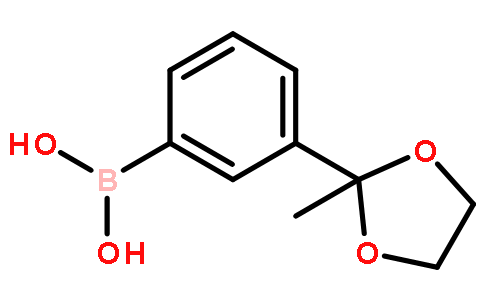 3-(2-甲基-1,3-二氧戊环-2-基)苯基硼酸
