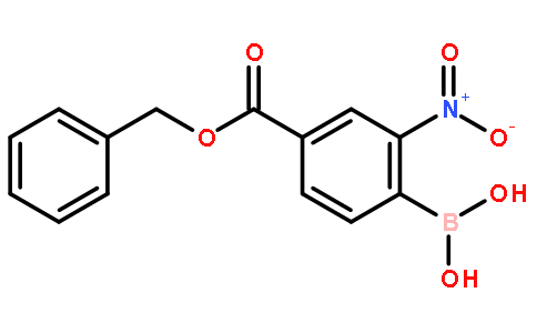 (4-苄氧基羰基-2-硝基)苯基硼酸