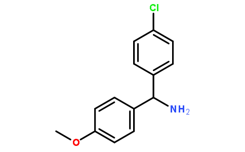 (4-chlorophenyl)-(4-methoxyphenyl)methanamine