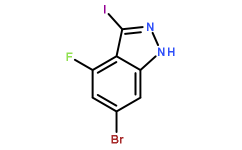 6-溴-4-氟-3-碘-1H-吲唑
