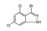1H-Indazole, 3-bromo-4,6-dichloro