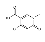 4-chloro-1,5-dimethyl-6-oxo-1,6-dihydropyridine-3-carboxylic acid