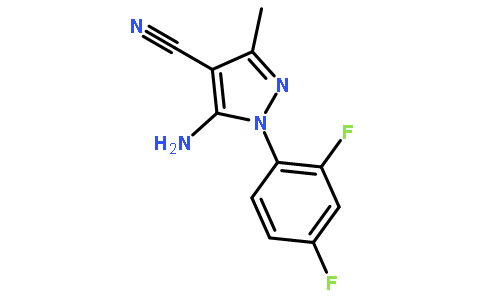 5-氨基-4-氰基-1-(2,4-二氟苯基)-3-甲基-1H-吡唑