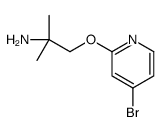 1-(4-bromopyridin-2-yl)oxy-2-methylpropan-2-amine
