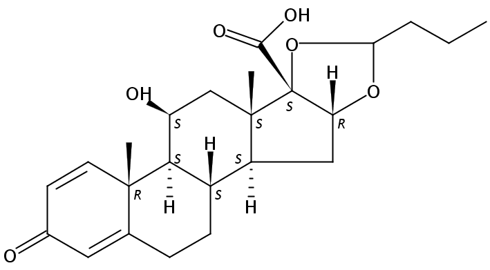 17α-Des-(2-hydroxyacetyl)budesonide 17α-Carboxylic Acid