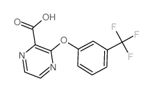 3-[3-(Trifluoromethyl)phenoxy]-pyrazine-2-carboxylic acid