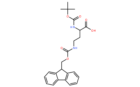 N-叔丁氧羰基-N’-芴甲氧羰基-D-2,4-二氨基丁酸