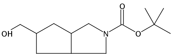 tert-Butyl 5-(hydroxymethyl)hexahydrocyclopenta[c]pyrrole-2(1H)-carboxylate
