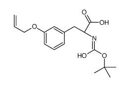 (2R)-2-[(2-methylpropan-2-yl)oxycarbonylamino]-3-(3-prop-2-enoxyphenyl)propanoic acid