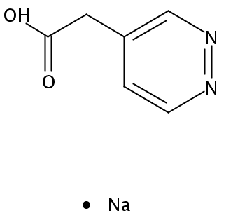 2-(Pyridazin-4-yl)acetic acid,sodium salt
