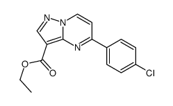 ethyl 5-(4-chlorophenyl)pyrazolo[1,5-a]pyrimidine-3-carboxylate